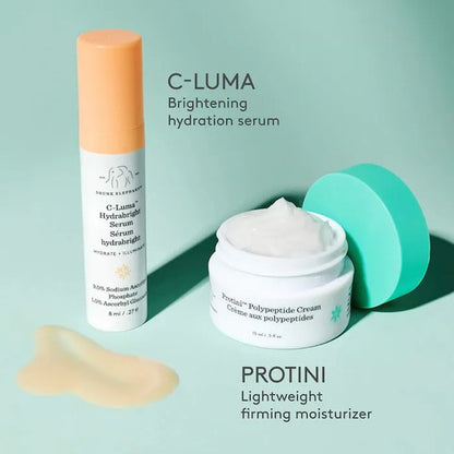 Drunk Elephant Kit Mini Brighten Firm De Regalo