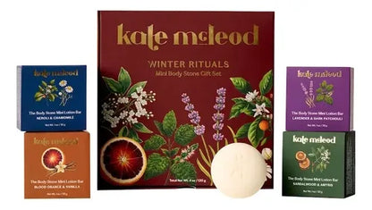 Set De Regalo Navidad Kate Mcleod Crema Solida 4 Pzas