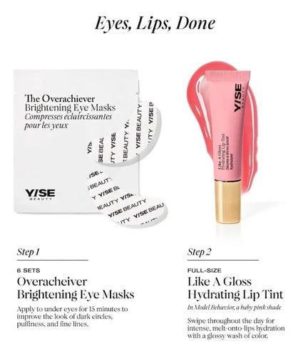 Set De Regalo Navidad Yise Parches Y Tinta Labios