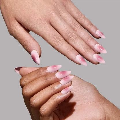 Set De Regalo Navidad Glamnetic Uñas Premium Rosa