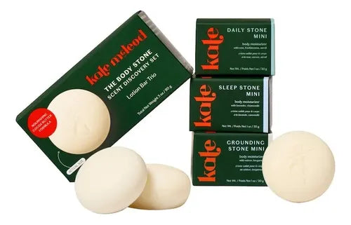 Set De Regalo Navidad Kate Mcleod Trio Crema Solida