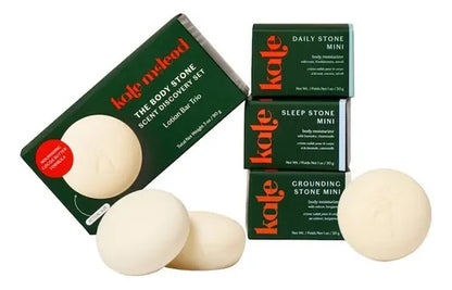 Set De Regalo Navidad Kate Mcleod Trio Crema Solida
