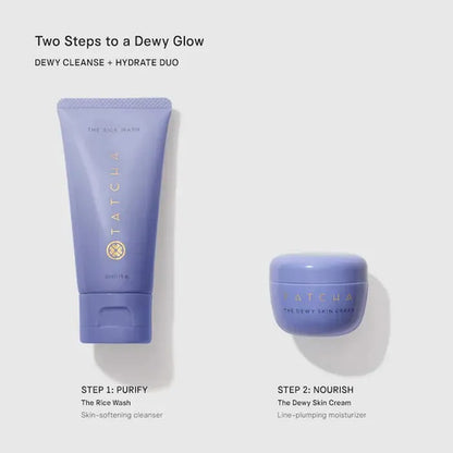 Tatcha Kit Dewy Cleanse Hydrate Limpieza E Hidratación