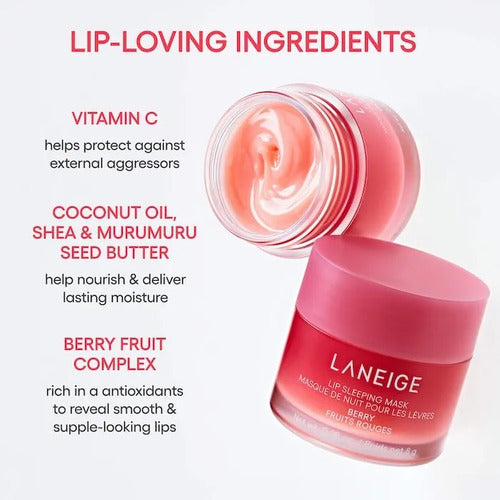 Set De Regalo Navidad Laneige Midnight Minis Labios