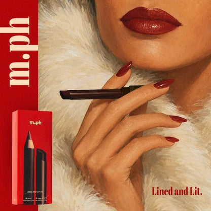 Set De Regalo Navidad M Ph Labial Y Delineador