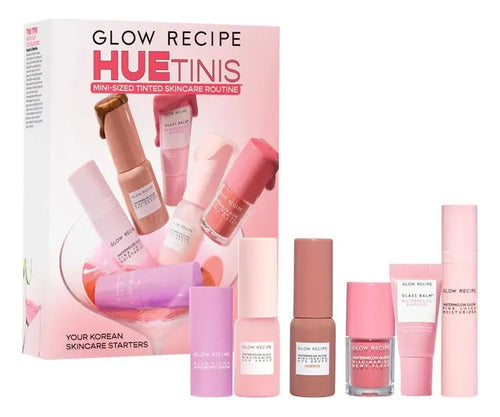 Glow Recipe Kit Huetinis Minis Skincare Con Color