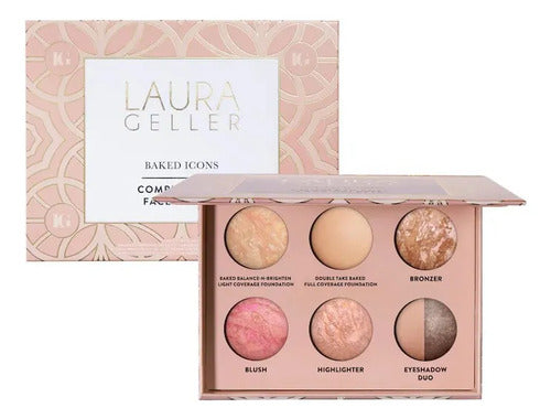 Laura Geller Paleta Facial Completa Baked Icons Navidad
