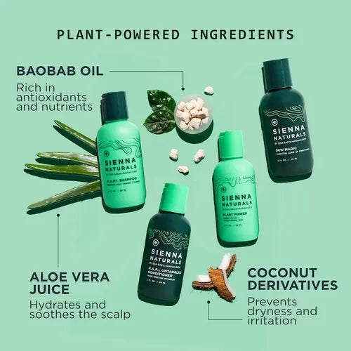 Set De Regalo Navidad Sienna Naturals Cabello Mini