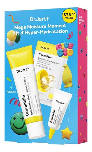 Dr Jart Kit Facial Ceramidin Mega Moisture Moment