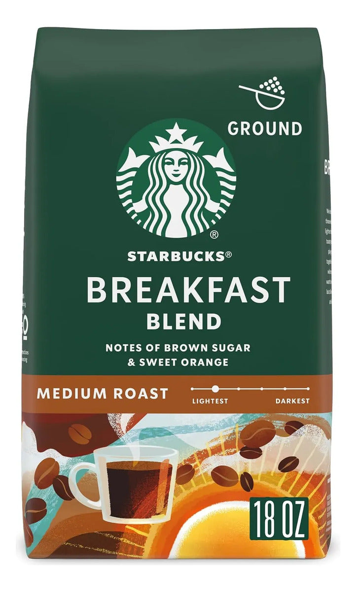 Kit Starbucks 3 Cafes Molidos Y 4 Cucharitas De Acero
