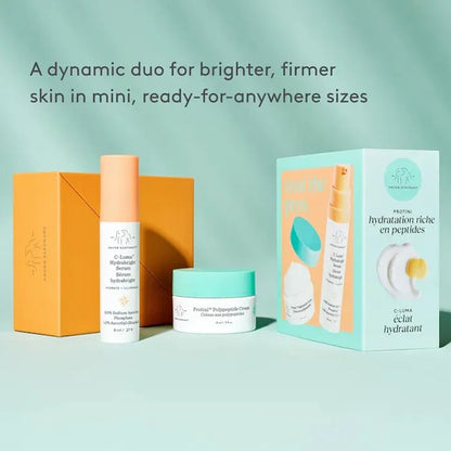Drunk Elephant Kit Mini Brighten Firm De Regalo