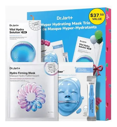 Dr Jart Kit De Regalo Hyper Hydrating 3 Mascarillas