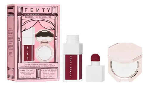 Fenty Beauty Kit Blushin In Diamonds Rubor Iluminador