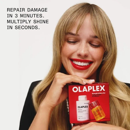 Set De Regalo Navidad Olaplex No 3plus Y Aceite No 7