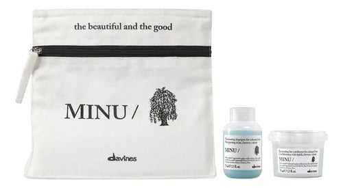 Set De Regalo Navidad Davines Minu Cabello Mini