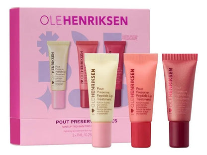 Set De Regalo Navidad Olehenriksen Trio Labios Mini