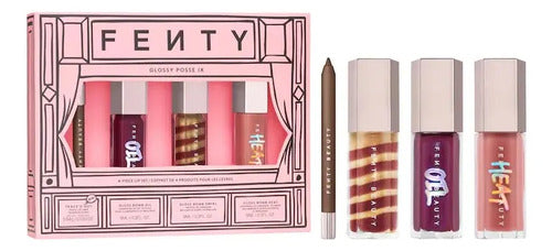 Fenty Beauty Set De Regalo Glossy Posse IX 4 Labiales