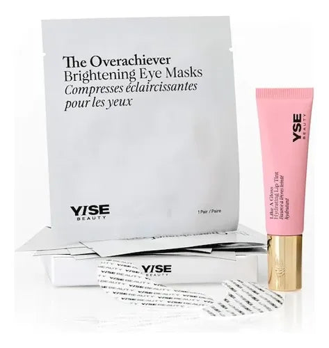 Set De Regalo Navidad Yise Parches Y Tinta Labios