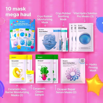Set De Regalo Navidad Dr Jart 10 Mascarillas