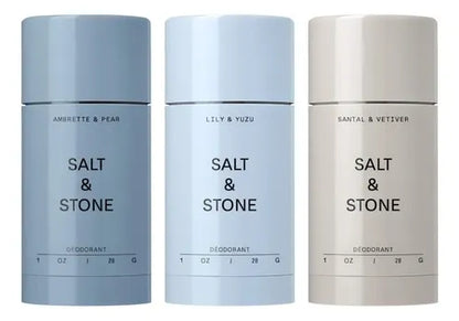 Set De Regalo Navidad Salt Stone Desodorantes Azules