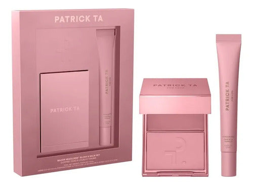 Set De Regalo Navidad Patrick Ta Rubor Y Balsamo