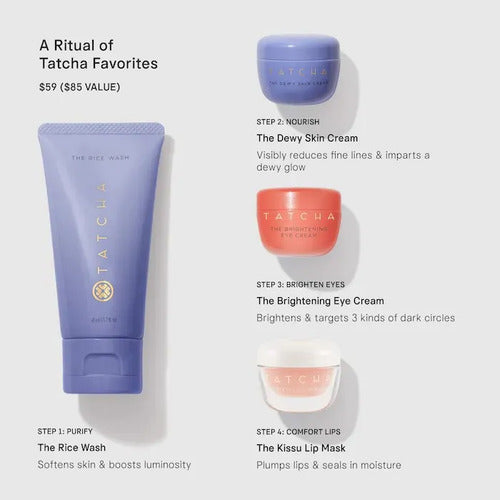 Tatcha Kit Facial The Discovery Ritual