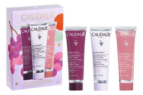 Set De Regalo Navidad Caudalie Trio Crema Manos