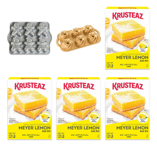 Kit Nordic Ware Jengibre Mini Bundt Y Krusteaz Limon