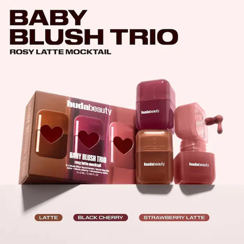 Huda Beauty Set De Regalo Mini Blush Mocktail Trio