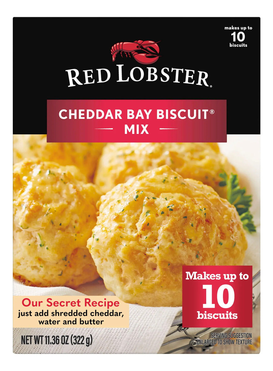 Combo Red Lobster Biscuits Y Krusteaz Limon 8 Cajas