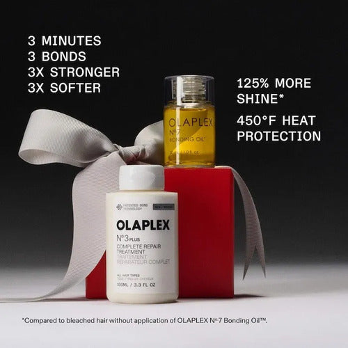 Set De Regalo Navidad Olaplex No 3plus Y Aceite No 7