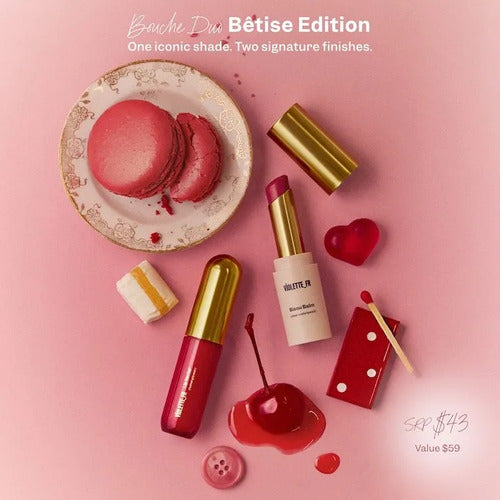 Set De Regalo Navidad Violette Fr Betise Labios