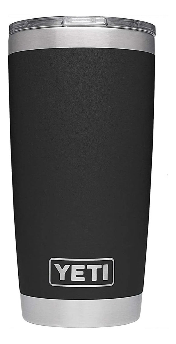 Set Yeti 2 Vasos Azul Negro 591ml Y 4 Cucharitas
