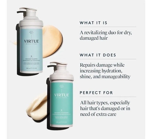 Set De Regalo Navidad Virtue Recovery Shampoo Acond