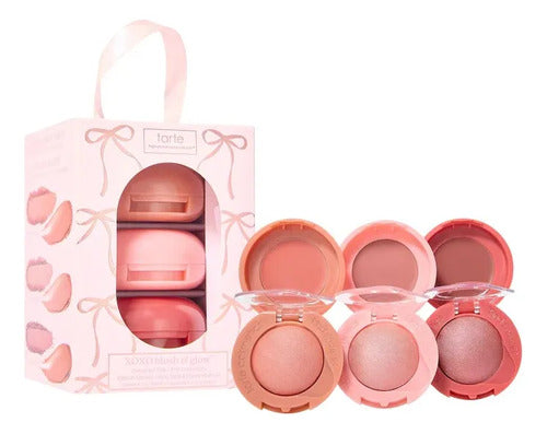 Tarte Set De Regalo Xoxo Rubores E Iluminadores Macaron