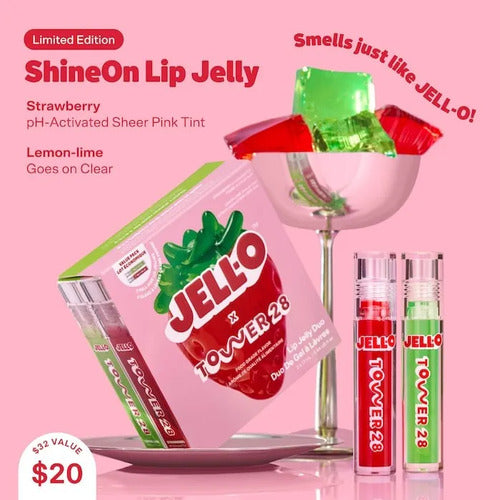 Set De Regalo Navidad Tower 28 Jello Brillos Labios