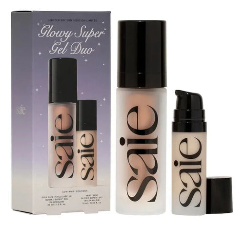 Saie Set De Regalo Glowy Super Gel Duo
