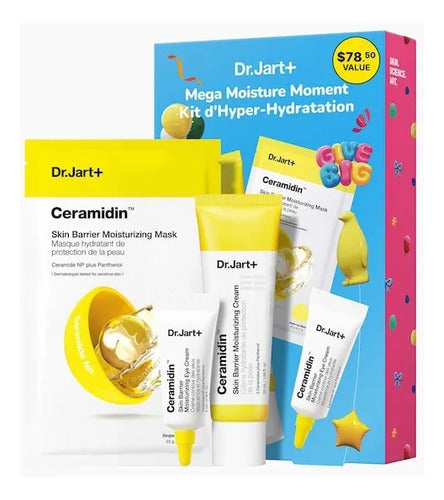 Dr Jart Kit Facial Ceramidin Mega Moisture Moment