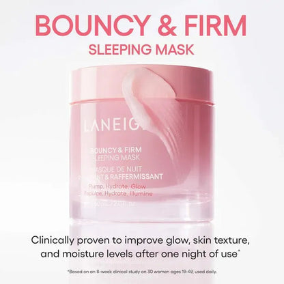 Laneige Kit Bouncy Skin Cuidado Facial De Viaje
