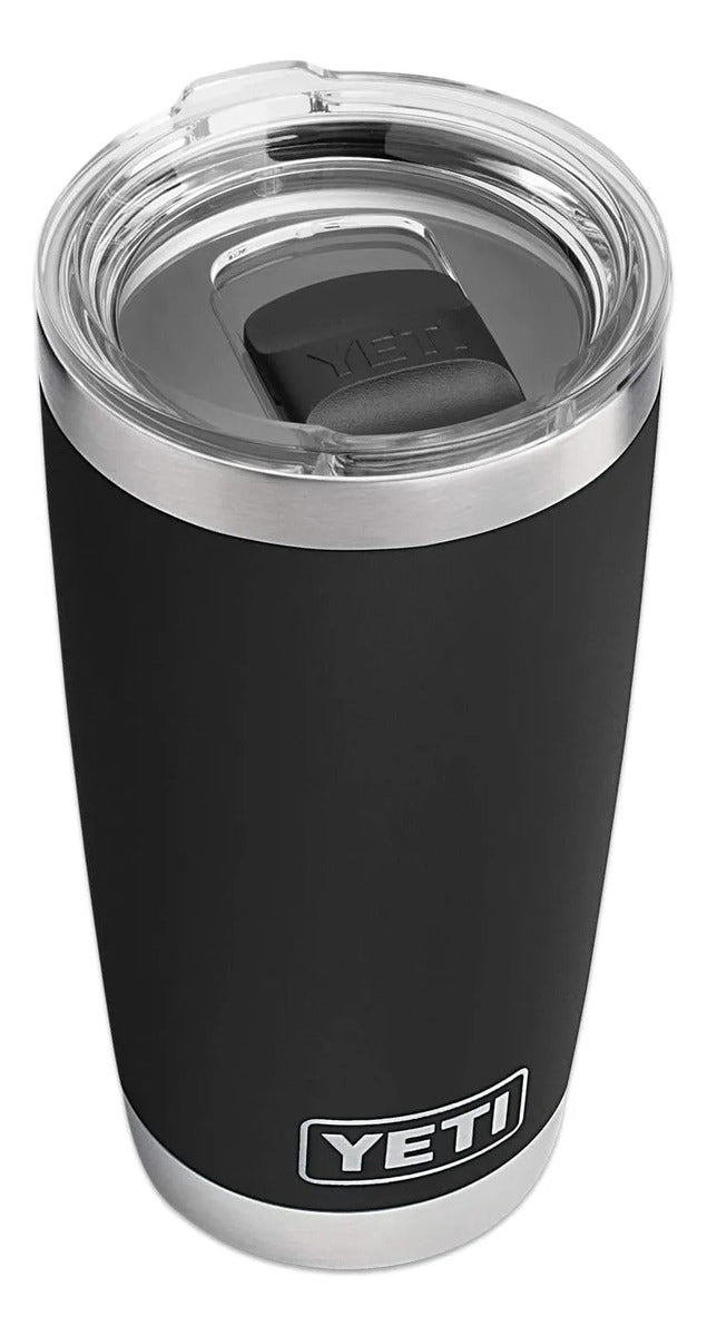 Set Yeti 2 Vasos Azul Negro 591ml Y 4 Cucharitas