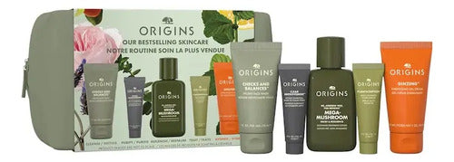 Origins Kit Facial De Viaje Limpieza Hidratación 6 Pzs