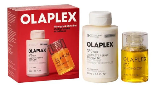Set De Regalo Navidad Olaplex No 3plus Y Aceite No 7