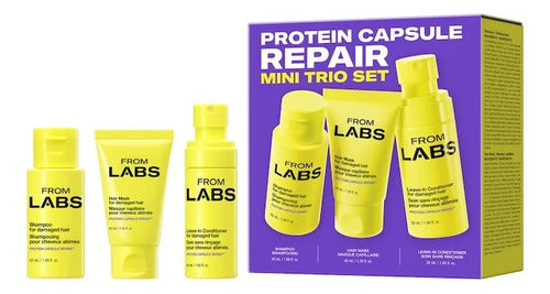 Set De Regalo Navidad Fromlabs Reparacion Capilar Mini