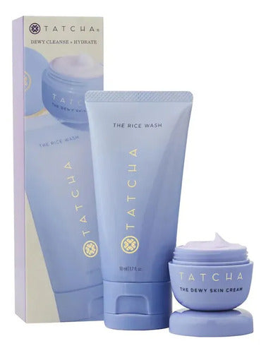 Tatcha Kit Dewy Cleanse Hydrate Limpieza E Hidratación