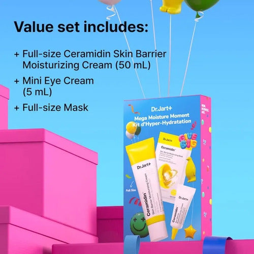 Dr Jart Kit Facial Ceramidin Mega Moisture Moment