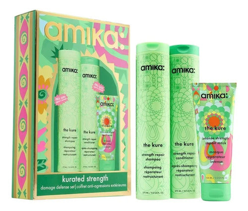 Set De Regalo Navidad Amika Kurated Strength Cabello
