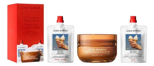 Set De Regalo Navidad Josie Maran Vanilla Corporal