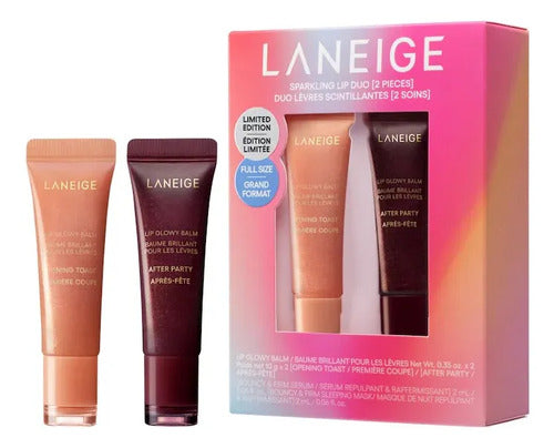 Laneige Set De Regalo Sparkling Shimmer Bálsamos Duo