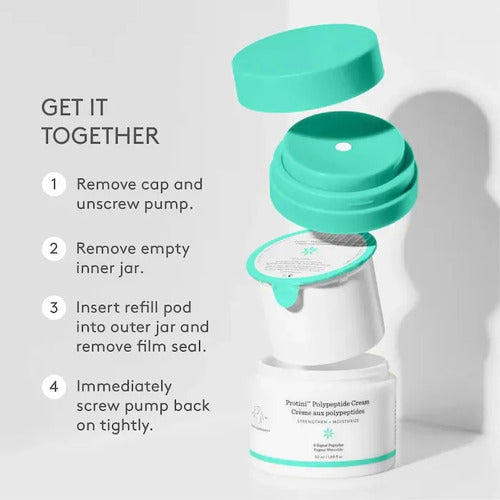 Drunk Elephant Kit Protini Crema Y Repuesto De Regalo