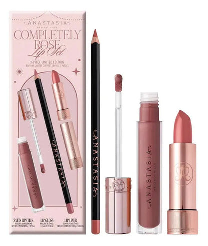 Anastasia Beverly Hills Kit Completely Rose Labios